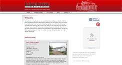 Desktop Screenshot of landandlivingrealty.com