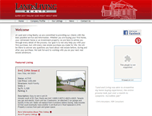 Tablet Screenshot of landandlivingrealty.com